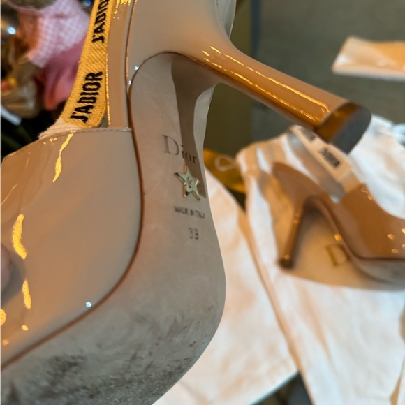 Dior (J’Dior) patent Nude size:39. Great condition - Picture 6 of 7